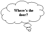 Cloud Callout: Where's the door?
